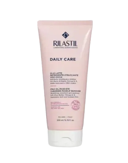RILASTIL - LAIT DEMAQUILLANT NETTOYANT VISAGE ET YEUX 200ML