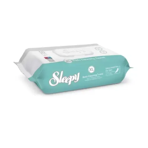 SLEEPY SENSITIVE LINGETTES HYGENIQUE ADULTE XL 50 UNITES
