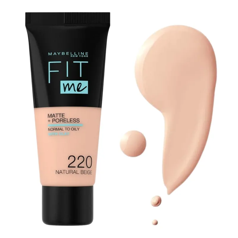 MAYBELLINE NEW YORK FIT ME FOND DE TEINT MATTE + PORELESS 30ML