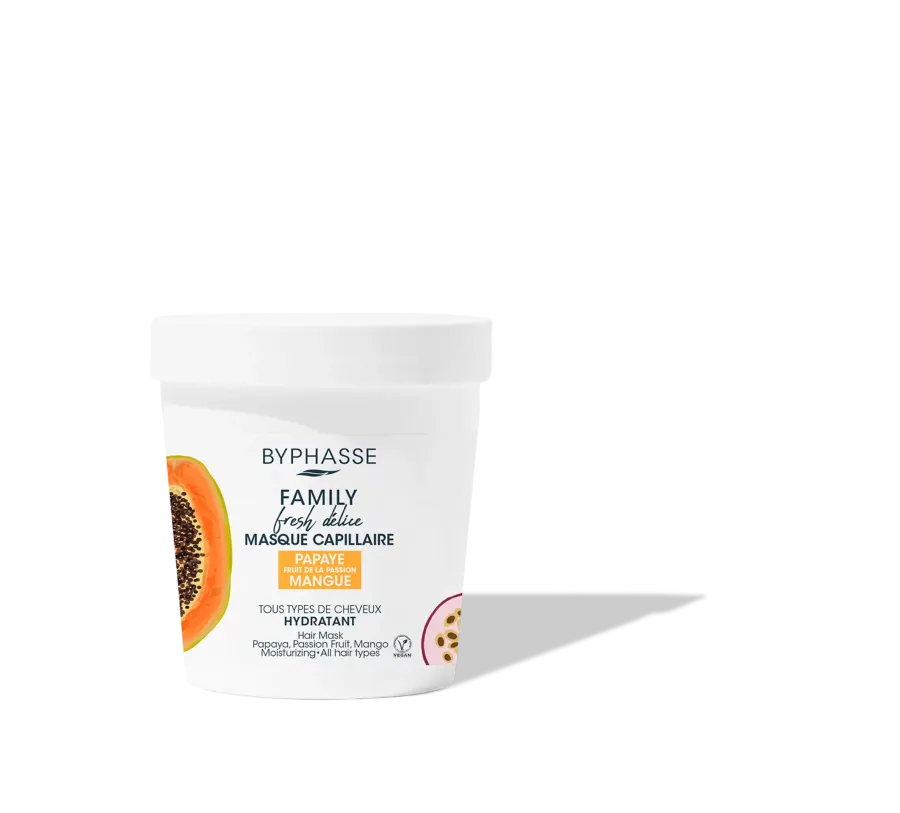 Byphasse Masque Capillaire Mangue Tous Types De Cheveux Family Fresh Délice 250ml
