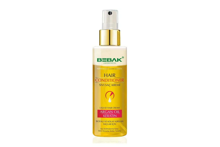 BEBAK Argan et Keratin Hair Care Cream – Cheveux traités et abîmés