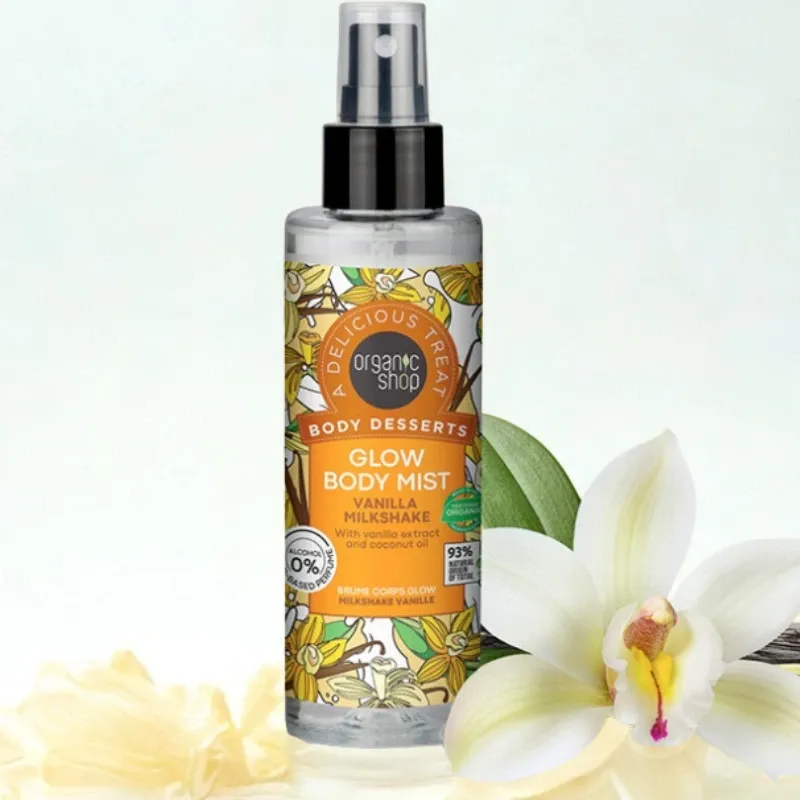 ORGANIC SHOP BODY DESSERTS BRUME GLOW CORPS VANILLE 200ML