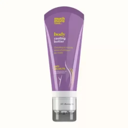 MUCH MORE THAN BEURRE CORPOREL RAFRICHISSANT ANTI-CELLULITE AVEC MASSEUR VIOLET 220ML