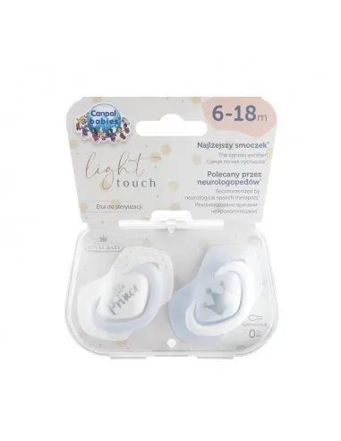 CANPOL BABIES SUCETTE UNIVERSELLE 6-18M ROYAL BABY 2/651