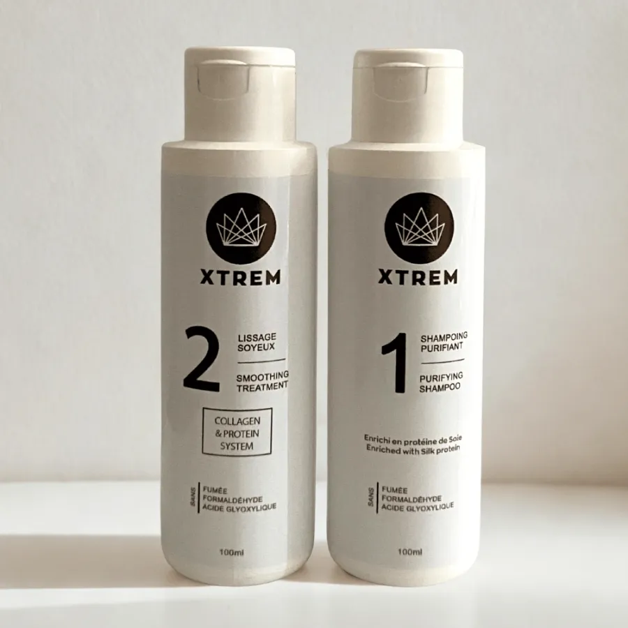 XTREM MINII KIT SHAMPOING PURIFIANT 100ML+LISSAGE SOYEUX 100ML