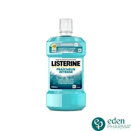 Listerine Bain de Bouche Quotidien Fraicheur Intense 500 ml