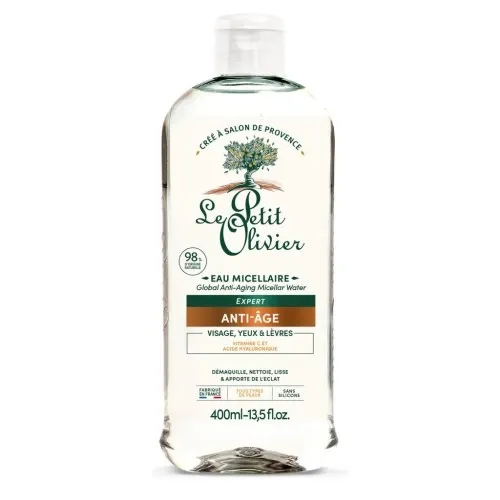 LE PETIT OLIVIER EAU MICELLAIRE ANTI AGE 400 ML