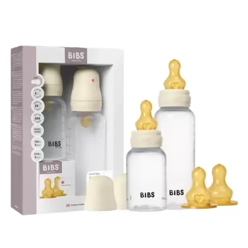 BIBS ENSEMBLE DE BIBERONS GROW FLOW LATEX 150M/270ML