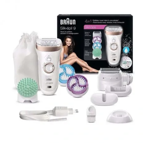 BRAUN SE9-561 WD Silk épil 9 recharg tête rasoir 6 accessoires