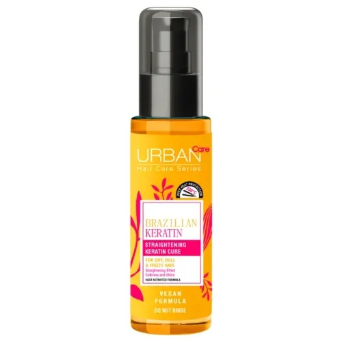 URBAN CARE STRAIGHTENING KERATIN CURE BRAZILIAN KERATIN 75ML