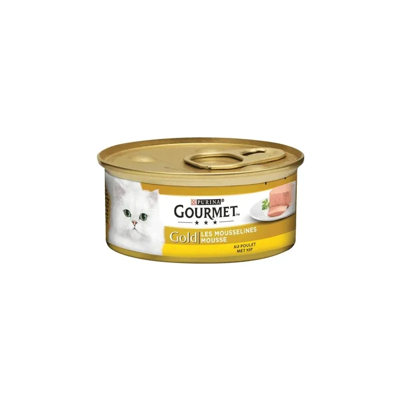 GOURMET GOLD MOUSSELINES POULET 85GR
